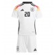 Germania Benjamin Henrichs #20 Echipament de Fotbal Replică European 2024 Copii Acasa (+ Șorturi)